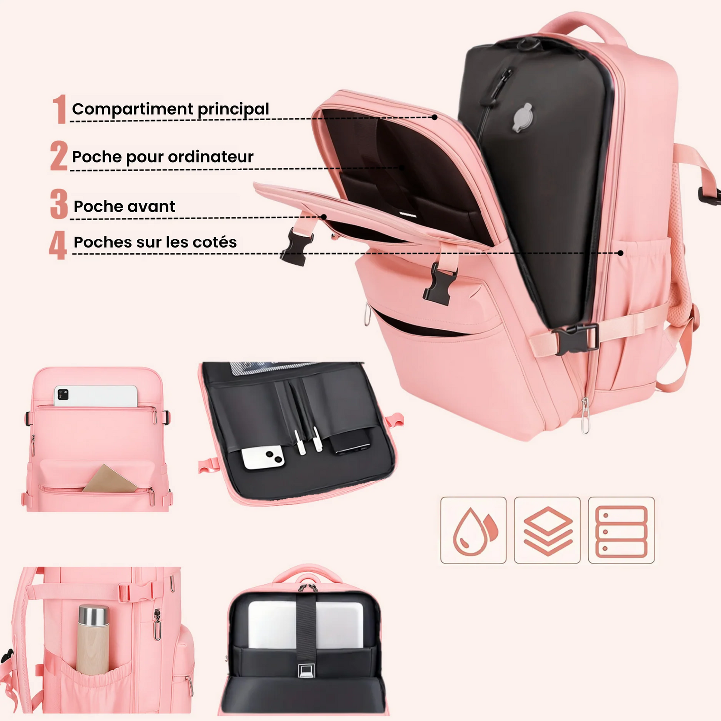 AERVELLE™ Sac de voyage compressible